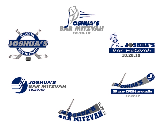 Logo designs for Joshua's Bar Mitzvah