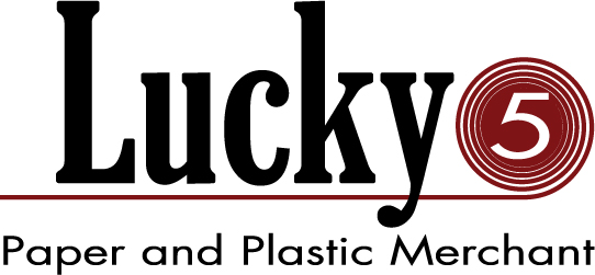 Lucky5 Logo Design (for a paper supply company)