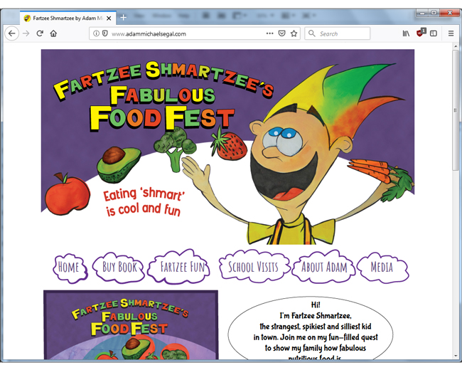 Fartzee Shmartzee - Site for Children's Book